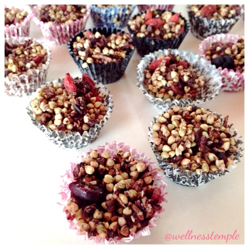 Superfood Berry Chocolate Crackles