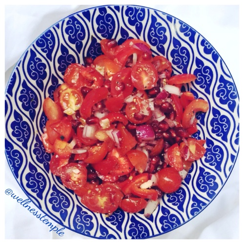 Tomato and Pomegranate Salad